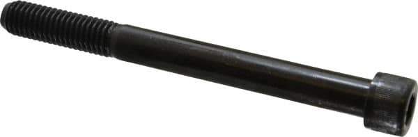 Value Collection - 1/2-13 UNC Hex Socket Drive, Socket Cap Screw - Alloy Steel, Black Oxide Finish, Partially Threaded, 5-1/4" Length Under Head - Eagle Tool & Supply