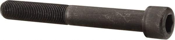 Value Collection - 1/2-20 UNF Hex Socket Drive, Socket Cap Screw - Alloy Steel, Black Oxide Finish, Partially Threaded, 4" Length Under Head - Eagle Tool & Supply