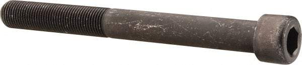 Value Collection - 1/2-20 UNF Hex Socket Drive, Socket Cap Screw - Alloy Steel, Black Oxide Finish, Partially Threaded, 5" Length Under Head - Eagle Tool & Supply