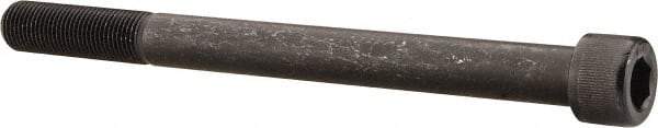 Value Collection - 1/2-20 UNF Hex Socket Drive, Socket Cap Screw - Alloy Steel, Black Oxide Finish, Partially Threaded, 6" Length Under Head - Eagle Tool & Supply
