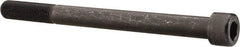 Value Collection - 1/2-20 UNF Hex Socket Drive, Socket Cap Screw - Alloy Steel, Black Oxide Finish, Partially Threaded, 6" Length Under Head - Eagle Tool & Supply