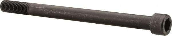 Value Collection - 5/8-11 UNC Hex Socket Drive, Socket Cap Screw - Alloy Steel, Black Oxide Finish, Partially Threaded, 11" Length Under Head - Eagle Tool & Supply