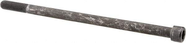 Value Collection - 5/8-11 UNC Hex Socket Drive, Socket Cap Screw - Alloy Steel, Black Oxide Finish, Partially Threaded, 12" Length Under Head - Eagle Tool & Supply
