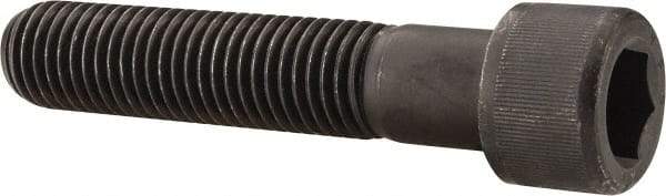 Value Collection - 3/4-10 UNC Hex Socket Drive, Socket Cap Screw - Alloy Steel, Black Oxide Finish, Partially Threaded, 3-3/4" Length Under Head - Eagle Tool & Supply