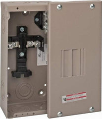 Eaton Cutler-Hammer - 2 Circuits, 120/240 VAC, 70 Amp Main, 14-2 AWG, Surface, Indoor Main Lug Load Center - 1 Phase, 1 NEMA Rating, 4-1/2 Inch Wide x 3.13 Inch Deep x 9-1/2 Inch High - Eagle Tool & Supply