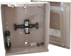 Eaton Cutler-Hammer - 4 Circuits, 120/240 VAC, 125 Amp Main, 14-1/0 AWG, Surface, Indoor Main Lug Load Center - 1 Phase, 1 NEMA Rating, 11 Inch Wide x 3.69 Inch Deep x 13 Inch High - Eagle Tool & Supply