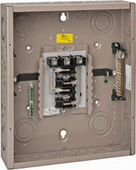 Eaton Cutler-Hammer - 12 Circuits, 208/120 VAC, 125 Amp Main, 6-2/0 AWG, Indoor Main Lug Load Center - 3 Phase, 1 NEMA Rating, 14.31 Inch Wide x 3.88 Inch Deep x 16-3/4 Inch High - Eagle Tool & Supply