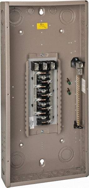Eaton Cutler-Hammer - 24 Circuits, 208/120 VAC, 225 Amp Main, 4 AWG, Indoor Main Lug Load Center - 3 Phase, 1 NEMA Rating, 14.31 Inch Wide x 3.88 Inch Deep x 29.13 Inch High - Eagle Tool & Supply