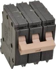 Eaton Cutler-Hammer - 30 Amp, 120/240 VAC, 3 Pole, Plug In Type CH Circuit Breaker - Thermal Magnetic Trip, 10 kA Breaking Capacity, 14-6 AWG - Eagle Tool & Supply
