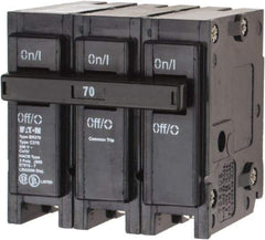Eaton Cutler-Hammer - 70 Amp, 240 VAC, 3 Pole, Plug In Type BR Circuit Breaker - Magnetic Trip, 10 kA Breaking Capacity, 4-1/0 AWG - Eagle Tool & Supply