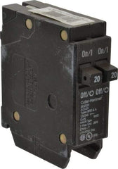 Eaton Cutler-Hammer - 20/20 Amp, 120 VAC, 2 Pole, Plug In Type BD Duplex Circuit Breaker - Thermal Magnetic Trip, 14-4 AWG - Eagle Tool & Supply