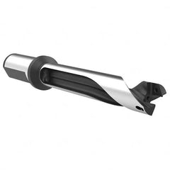 Allied Machine and Engineering - 22mm to 24mm Diam 3xD 72mm Max Depth Straight Flute Spade Drill - Eagle Tool & Supply