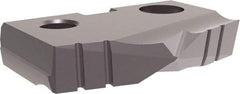 Allied Machine and Engineering - 31mm Diam x 3/16" Thick, Seat Code 2, 150° Included Angle Spade Drill Insert - TiAlN Coated, Cobalt, Grade Super Cobalt, Series T-A - Eagle Tool & Supply