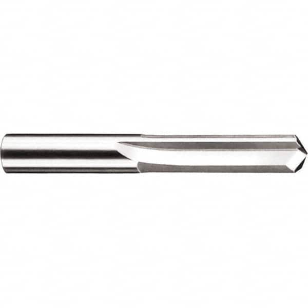 SGS - 7/32", 140° Point, Solid Carbide Straight Flute Drill Bit - Eagle Tool & Supply