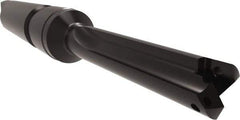 Allied Machine and Engineering - Series 1, 18mm Max Diam, 4MT Taper Shank, Straight Flute Spade Drill - 2-3/4" Max Depth, 3-7/8" Body Length, 8-3/4" OAL, Short Length, Through Coolant - Eagle Tool & Supply