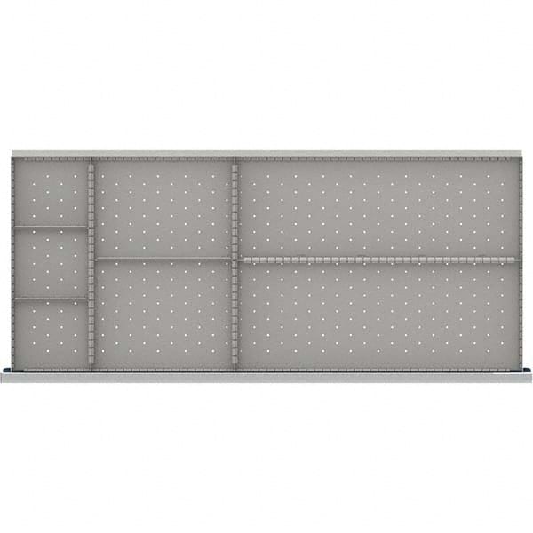 LISTA - 7-Compartment Drawer Divider Layout for 3.15" High Drawers - Eagle Tool & Supply