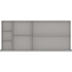 LISTA - 7-Compartment Drawer Divider Layout for 3.15" High Drawers - Eagle Tool & Supply