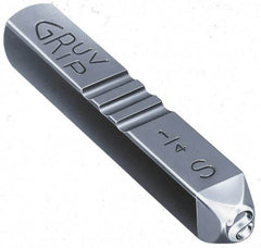 Made in USA - 5/8" Character Size, Z Character, Heavy Duty Individual Steel Stamp - Steel, Individual - Eagle Tool & Supply