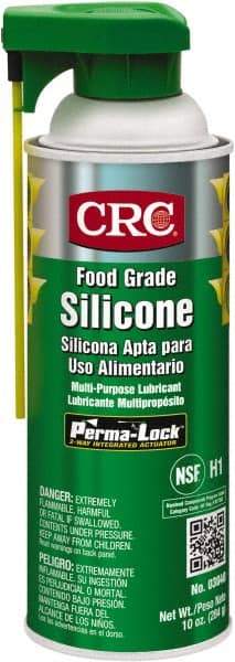 CRC - 16 Ounce Aerosol Can, Clear, General Purpose Mold Release - Food Grade, Silicone Composition - Eagle Tool & Supply