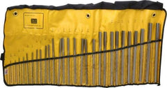 Made in USA - 1/16" to 1/2", Chucking Reamer Set - Straight Flute, Right Hand Cut, 29 Pieces - Eagle Tool & Supply