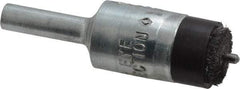 Osborn - 1/2" Brush Diam, End Brush - 1/4" Diam Shank, 3/32" Pilot Diam, 25,000 Max RPM - Eagle Tool & Supply