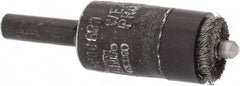 Osborn - 1/2" Brush Diam, End Brush - 1/4" Diam Shank, 5/32" Pilot Diam, 25,000 Max RPM - Eagle Tool & Supply