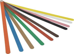 Precision Brand - 13 Piece, 0.001 to 0.03" Thick, Parallel Feeler Gage Set - 12" Leaf Length, 1/2" Wide, Plastic - Eagle Tool & Supply