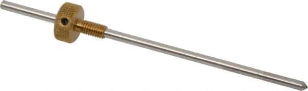 Gravotech - 1/8 Inch Shank Diameter, 0.02 Inch Tip Size, Non-Rotating Diamond Graver - Use on Brass and Aluminum - Eagle Tool & Supply