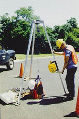 Gemtor - Confined Space Entry & Retrieval Systems Hoist Type: Tripod Hoist Base: Portable - Eagle Tool & Supply