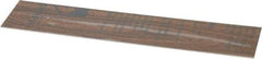 Gravotech - 10 Inch Long x 2 Inch High, Plastic Engraving Stock - Light Walnut and White - Eagle Tool & Supply