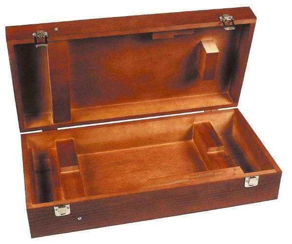 Starrett - Wood, Height Gage Wood Case - For Use with 12 Inch 3752 Electronic Height Gage - Eagle Tool & Supply