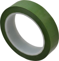 3M - 72 Yds. x 1", Green Polyester Film Tape - 8402 Series, 1.9 mil Thick, 25 Lb./Inch Tensile Strength - Eagle Tool & Supply