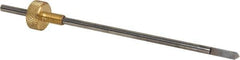 Gravotech - 1/8 Inch Shank Diameter, 0.01 Inch Tip Size, Carbide, Engraving Cutter - Use on Brass and Aluminum - Eagle Tool & Supply