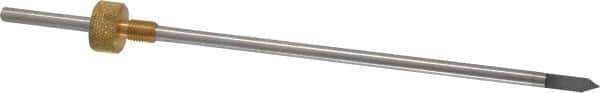 Gravotech - 11/64 Inch Shank Diameter, 0.03 Inch Tip Size, Carbide, Engraving Cutter - Use on Plastics - Eagle Tool & Supply