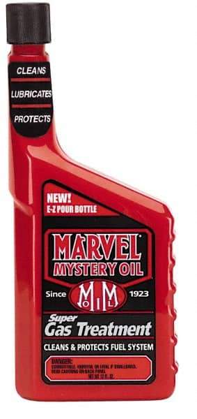 Marvel - 32 Ounce Fuel Treatment - Comes in Bottle, Mineral Oil Composition - Eagle Tool & Supply