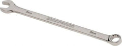 Armstrong - 9mm 12 Point Offset Combination Wrench - 15° Offset Angle, 6-1/8" OAL, Steel, Polished Finish - Eagle Tool & Supply