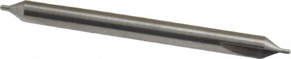 SGS - #0 Plain Cut 60° Incl Angle Solid Carbide Combo Drill & Countersink - Eagle Tool & Supply
