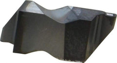 Kennametal - 3031NR K Grade KC5010, 1.58mm Cutting Width Carbide Grooving Insert - 2.39mm Max Depth of Cut, Right Hand, 0.79mm Corner Radius, TiAlN Finish - Eagle Tool & Supply