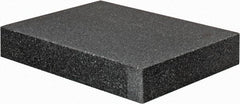 Value Collection - 12" Long x 9" Wide x 2" Thick, Granite Inspection Surface Plate - B Toolroom Grade, 0.0001" Unilateral Tolerance - Eagle Tool & Supply