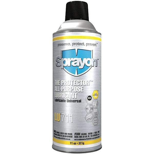 Sprayon - 16 oz Aerosol Penetrant/Lubricant - Light Amber, -20°F to 500°F, Food Grade - Eagle Tool & Supply