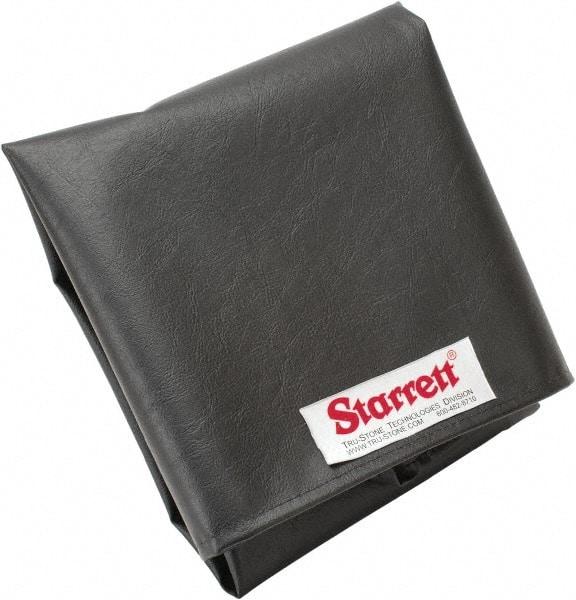 Starrett - 24 Inch Long x 24 Inch Wide Vinyl Inspection Surface Plate Cover - Black - Eagle Tool & Supply