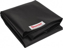 Starrett - 72 Inch Long x 48 Inch Wide Vinyl Inspection Surface Plate Cover - Black - Eagle Tool & Supply