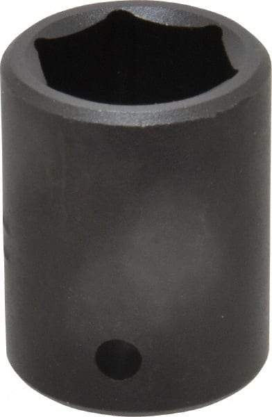 Blackhawk by Proto - 1/2" Drive 7/8" Standard Impact Socket - 6 Points, 1-5/8" OAL - Eagle Tool & Supply