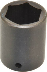 Blackhawk by Proto - 1/2" Drive 1-1/8" Standard Impact Socket - 6 Points, 2" OAL - Eagle Tool & Supply