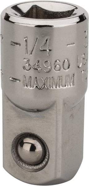 Blackhawk by Proto - 3/8 Male 1/4 Female Drive Adapter - 1" OAL - Eagle Tool & Supply