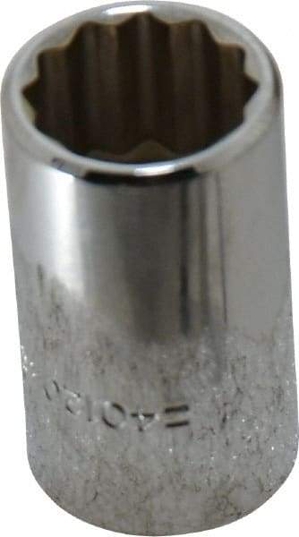 Blackhawk by Proto - 5/8", 1/2" Drive, Standard Hand Socket - 12 Points, 1-1/2" OAL, Chrome Finish - Eagle Tool & Supply