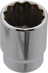 Blackhawk by Proto - 7/8", 1/2" Drive, Standard Hand Socket - 12 Points, 1-1/2" OAL, Chrome Finish - Eagle Tool & Supply