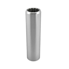 Blackhawk by Proto - 3/4", 1/2" Drive, Deep Hand Socket - 12 Points, 3-1/8" OAL, Chrome Finish - Eagle Tool & Supply