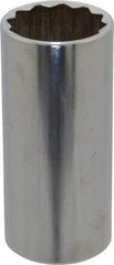 Blackhawk by Proto - 1-1/16", 1/2" Drive, Deep Hand Socket - 12 Points, 3-3/32" OAL - Eagle Tool & Supply