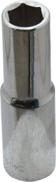 Blackhawk by Proto - 1/2", 1/2" Drive, Deep Hand Socket - 6 Points, 3-3/32" OAL, Chrome Finish - Eagle Tool & Supply